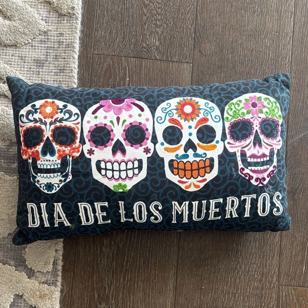 Dia de los Muertos DecorativeβPillow Halloween! π